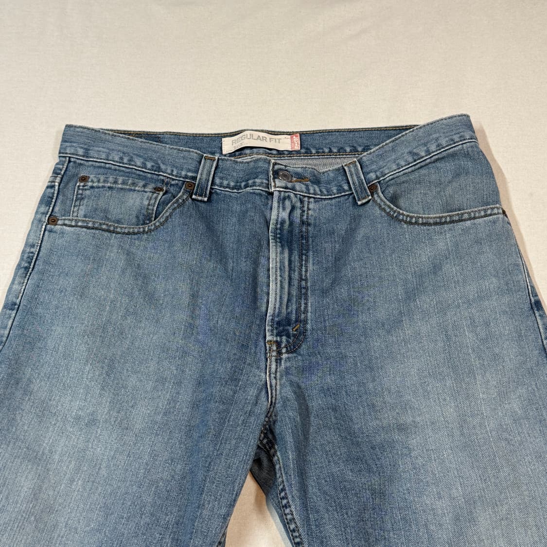 36inch) 리바이스 505 레귤러 핏 데님 청바지 상품이미지6