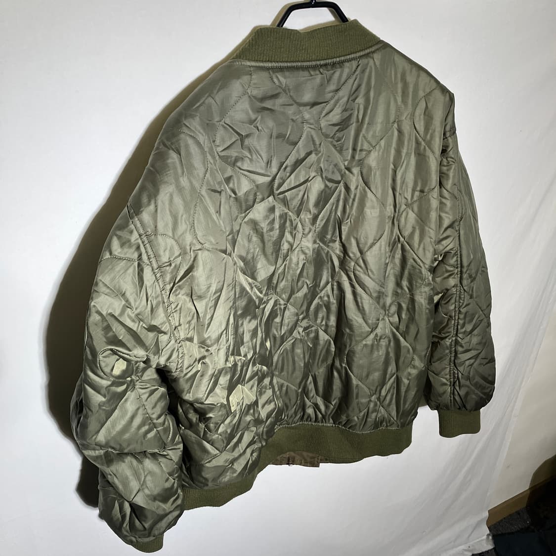 L-XL)오버핏 깔깔이 자켓 MA-1 상품이미지4