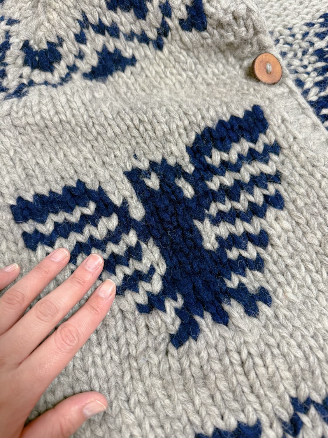 헤비울 코위찬 후디 니트 가디건 빈티지 상품이미지10