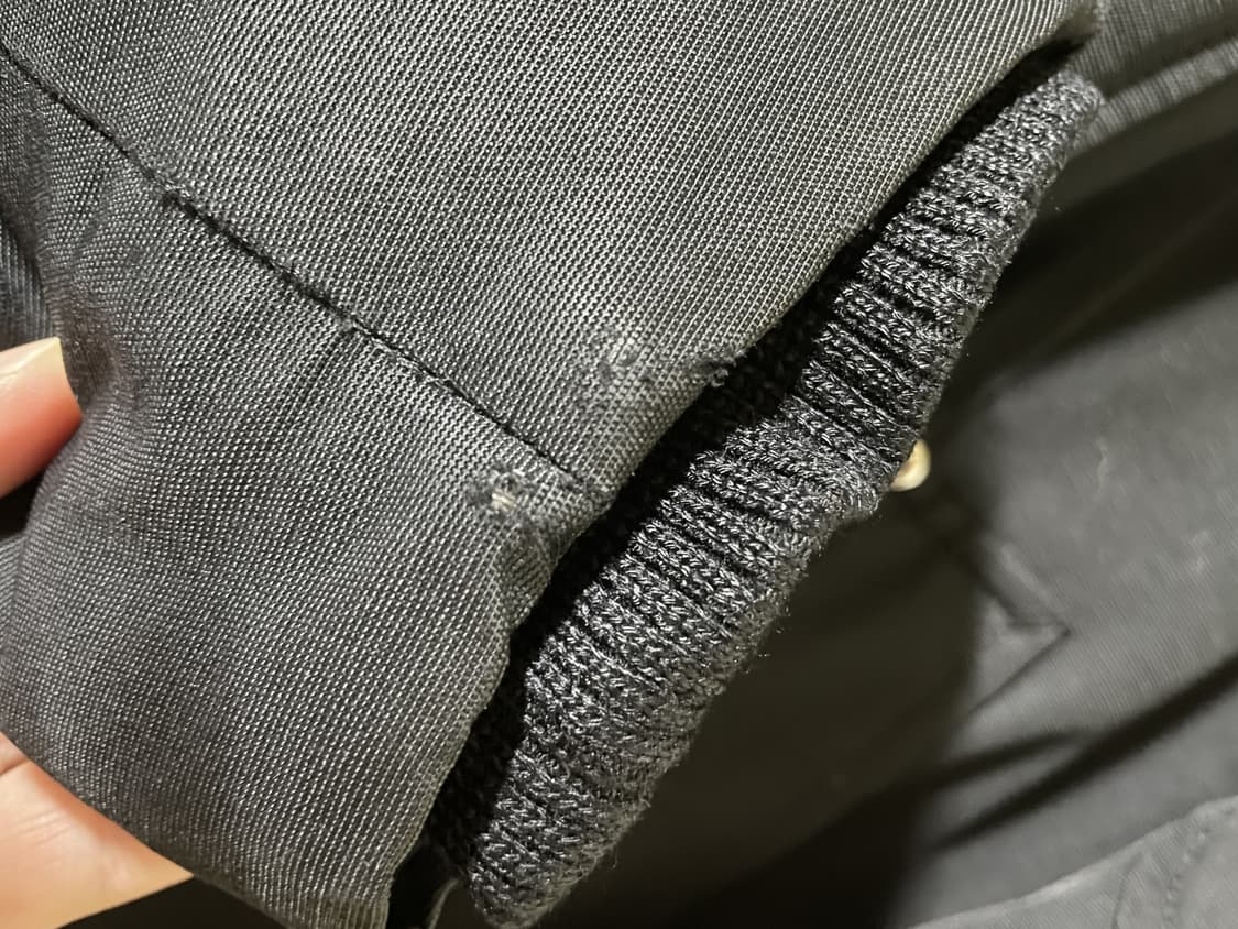 무스너클 남자 스틸링 파카 패딩 블랙 L사이즈 상품이미지5