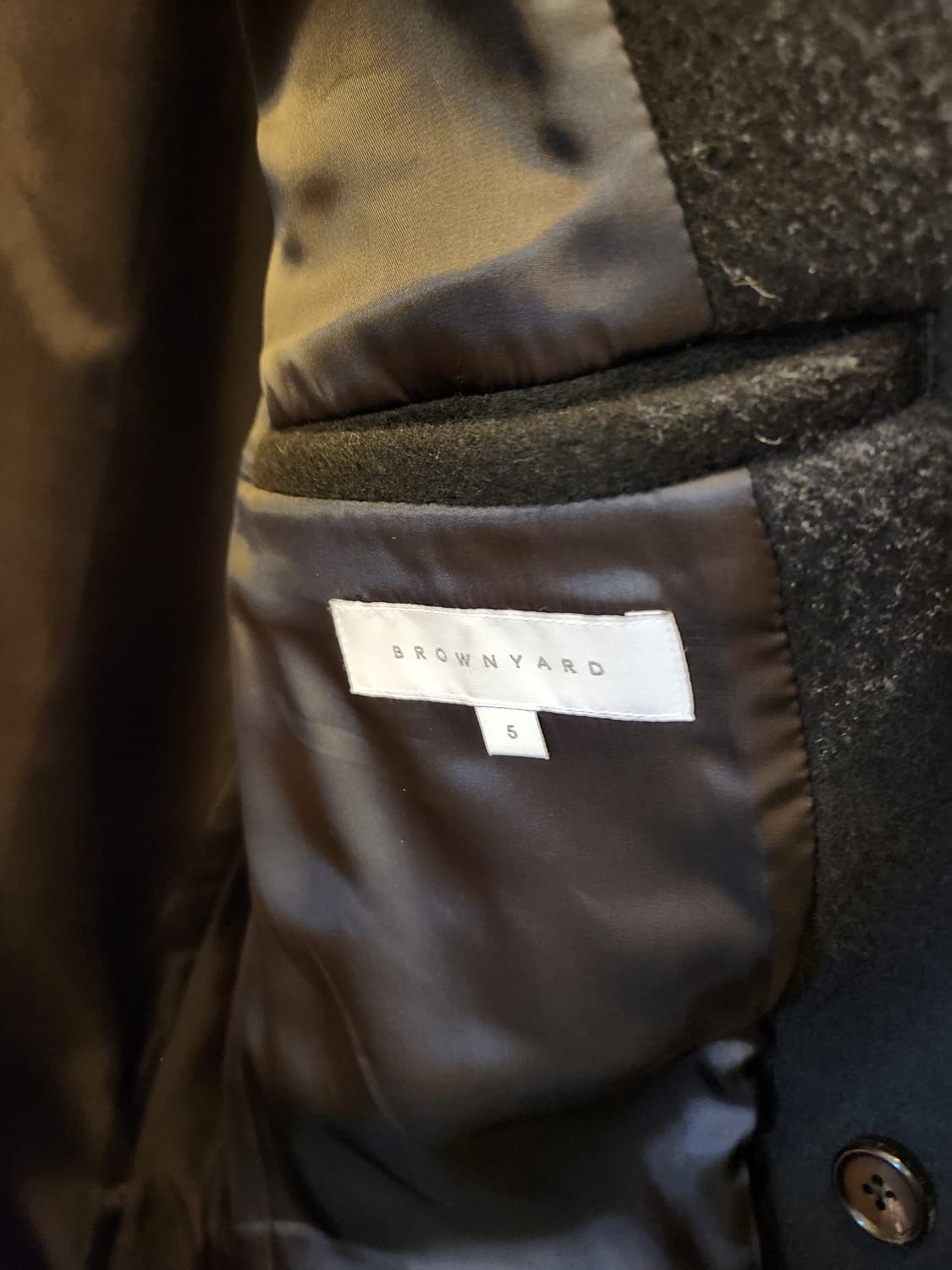 브라운야드 23fw 더블브레스티드 코트 5 사이즈 상품이미지4