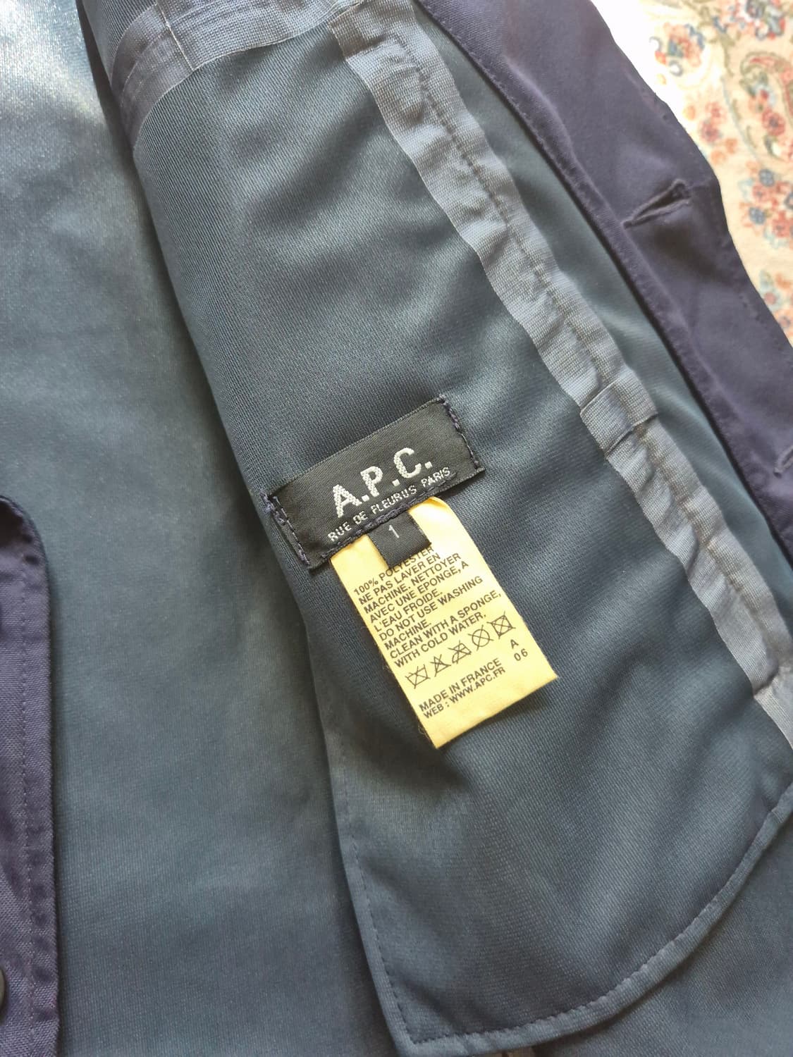 아페쎄 프랑스 밀리터리 재킷 상품이미지4