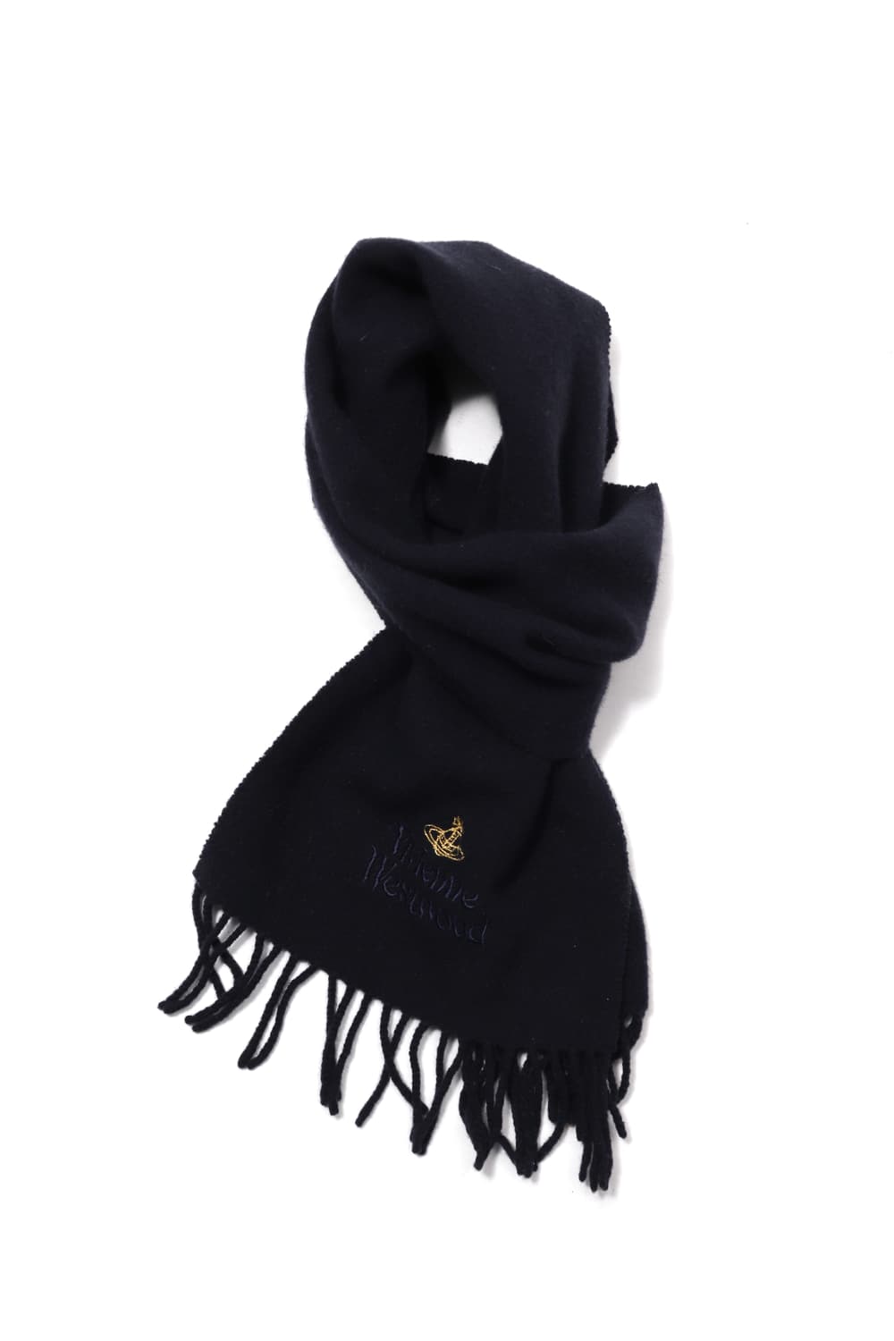 ITALY MADE 다크네이비 머플러 상품이미지1