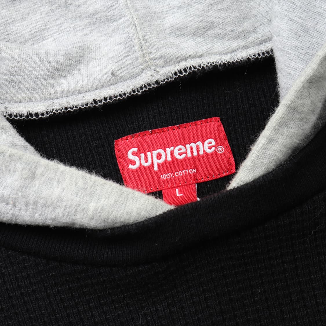 슈프림 Supreme Hooded Waffle Ringer 상품이미지4