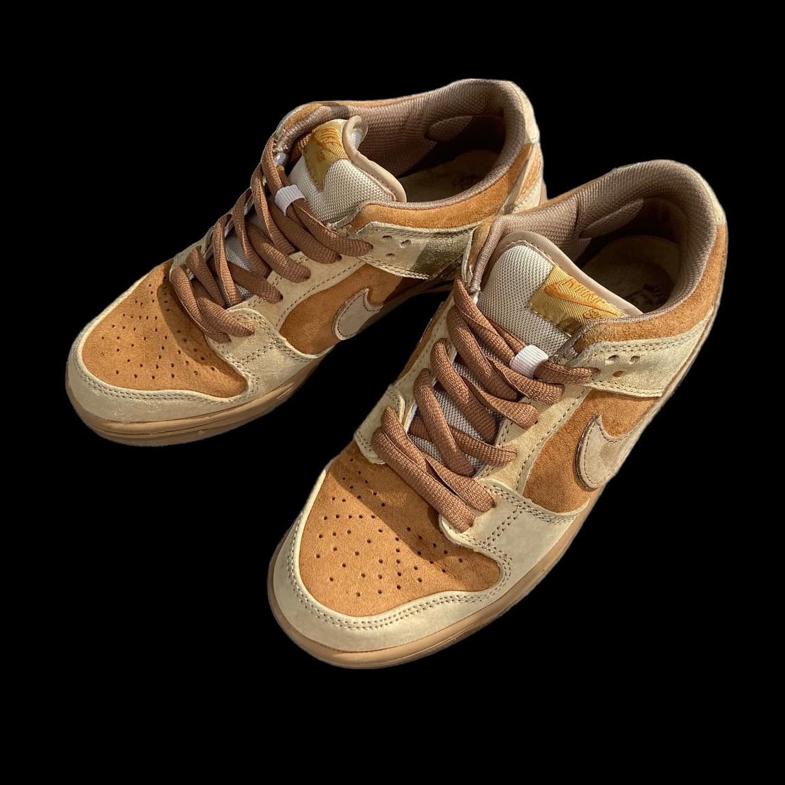 NIKE SB 나이키 에어줌 빈티지 브라운 덩크 로우 상품이미지5