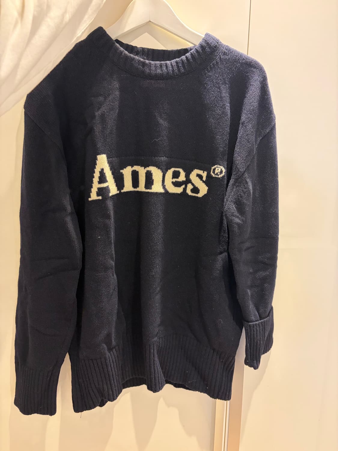 아메스 베이직 네이비 니트 상품이미지4