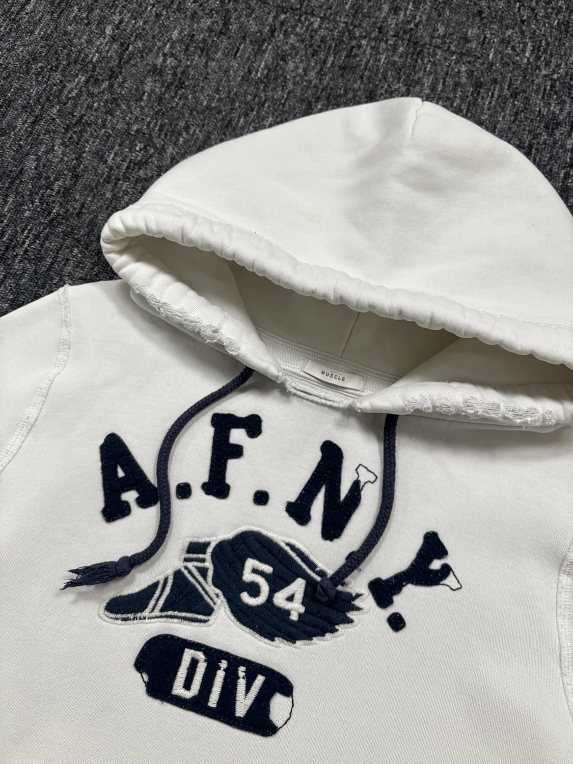 아베크롬비 화이트 후드 상품이미지4