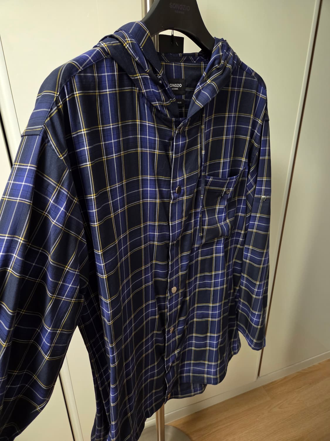 송지오옴므 후드 셔츠 자켓 상품이미지2