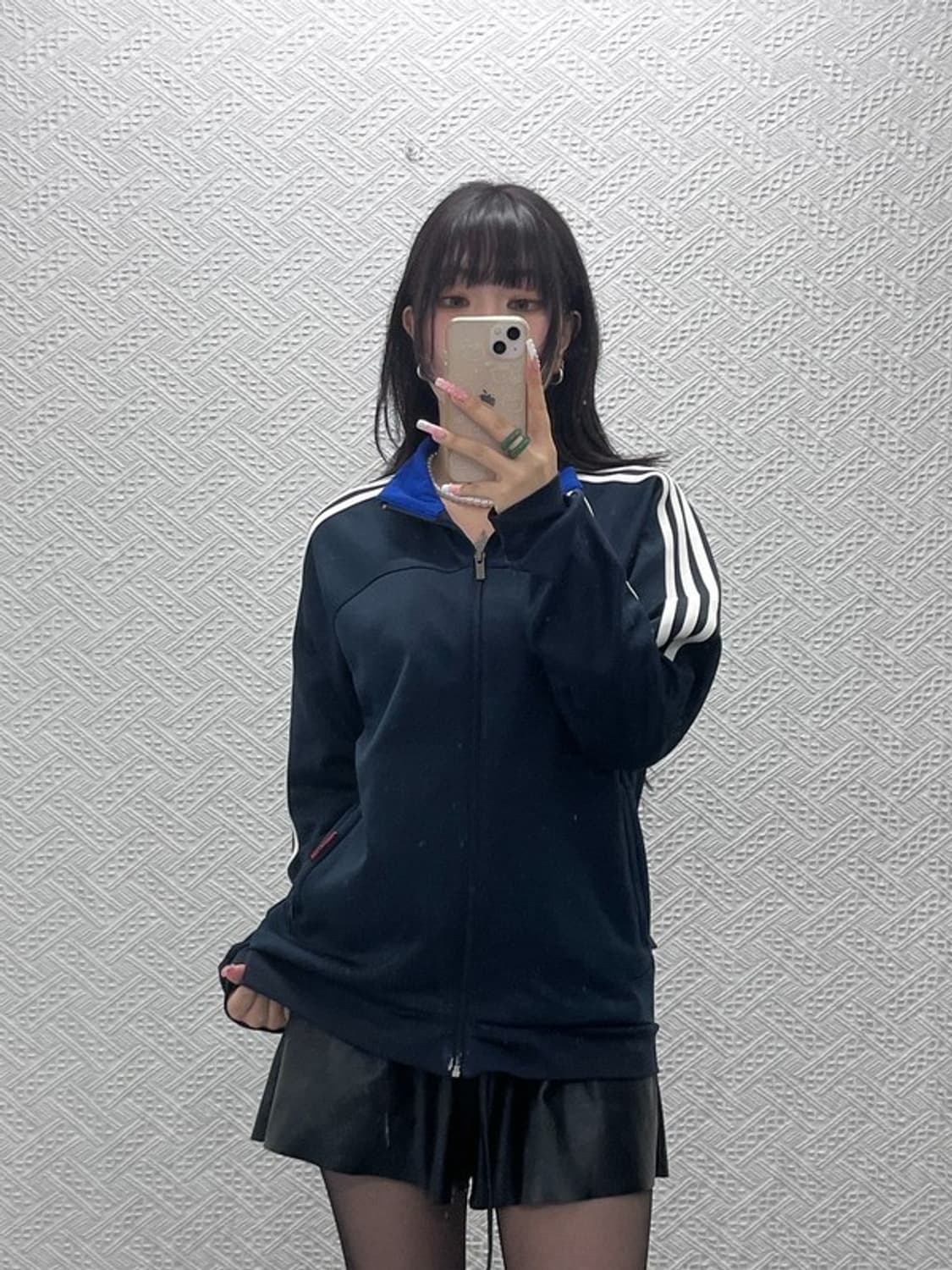 아디다스 올드스쿨 빈티지 캐주얼 바람막이 자켓 100 C12463 상품이미지2