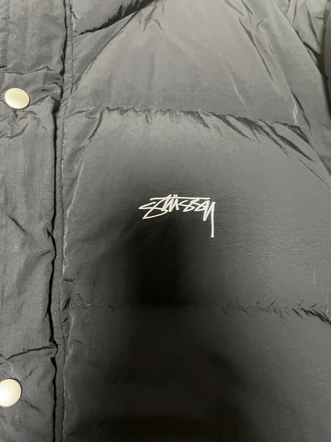 스투시 스몰로고 패딩 L사이즈 상품이미지4