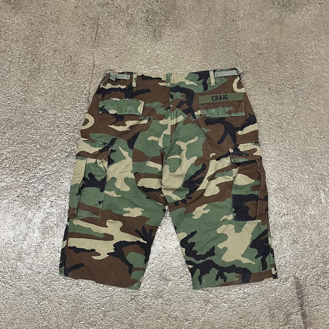 미군 우드랜드 BDU  컷오프 쇼츠 (~37”) 상품이미지4