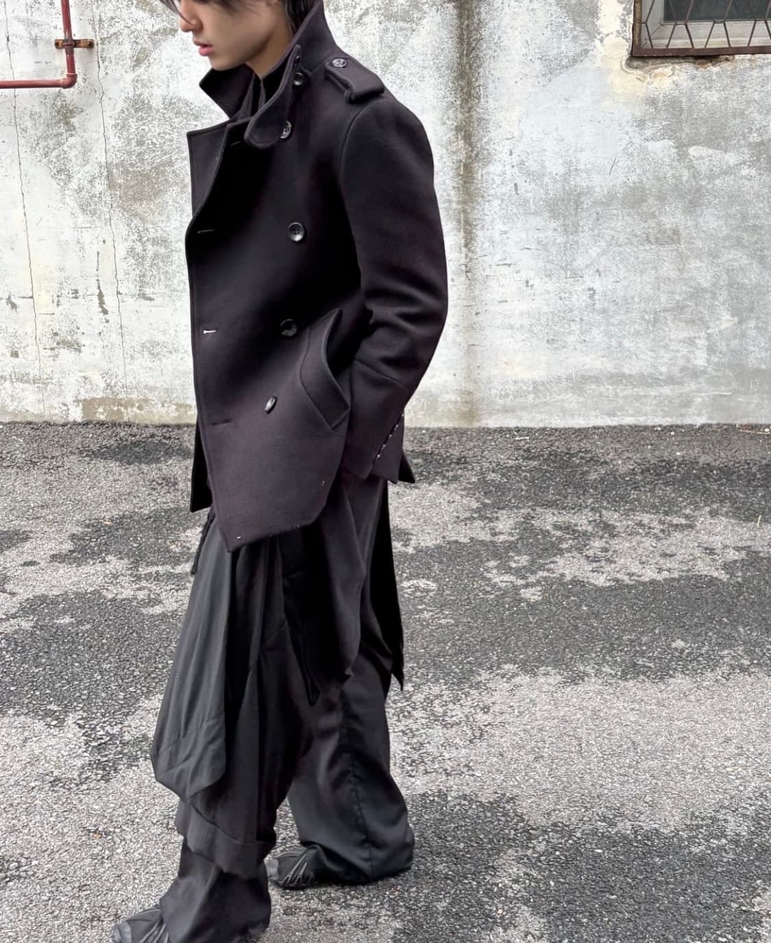 우영미 나폴레옹 밀리터리 피코트 상품이미지2