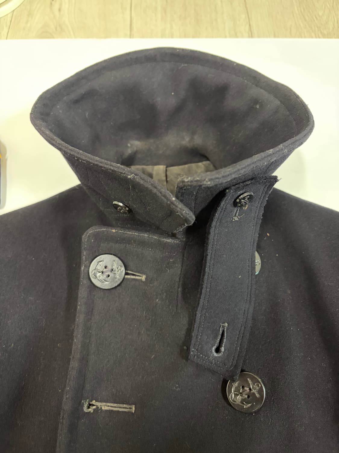 [OG]40’s WW2 USN 피코트 동일 사용자 모자 세트 상품이미지3