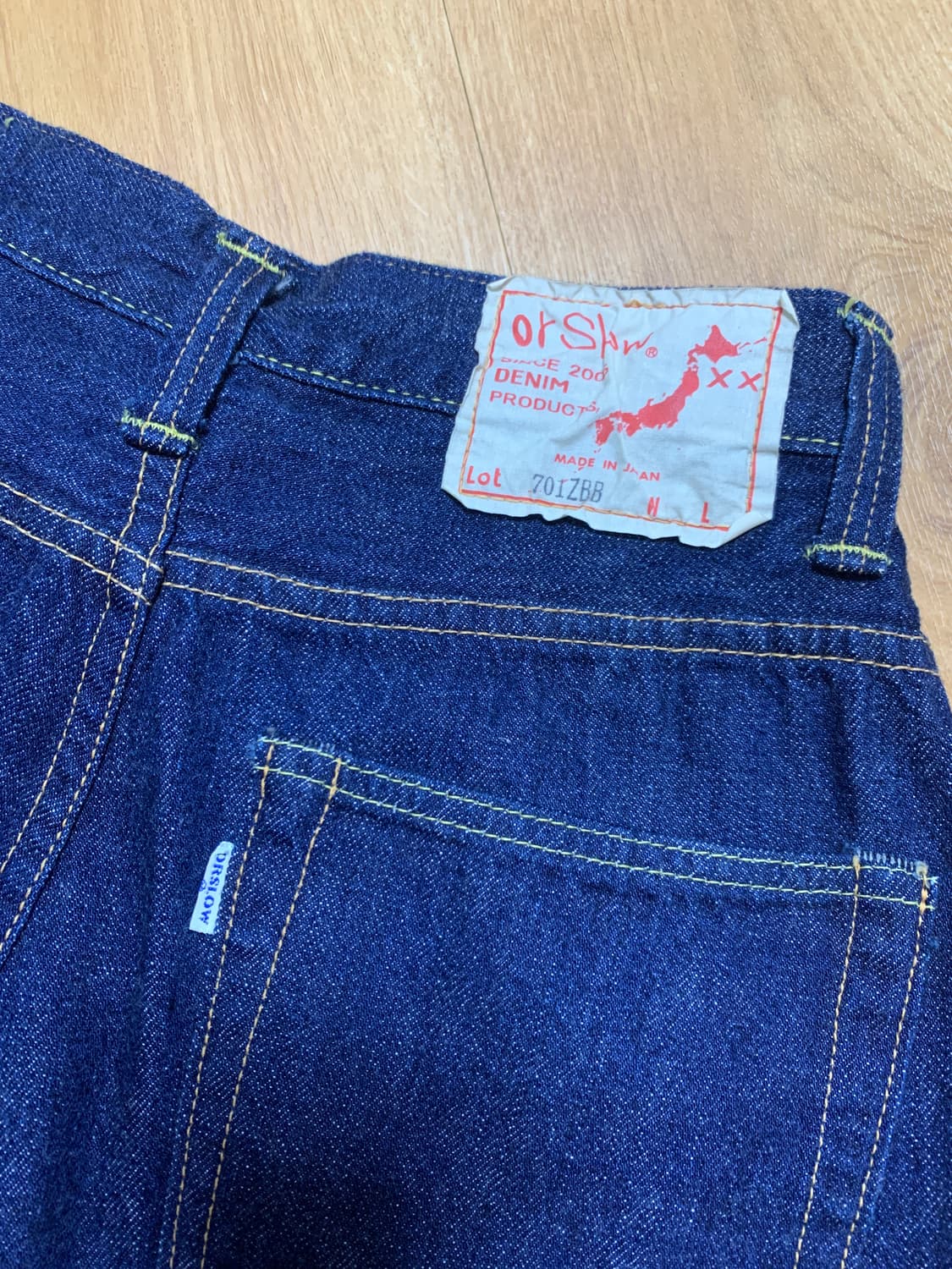 오어슬로우 빔즈 별주 먼로 스페셜 데님 상품이미지7