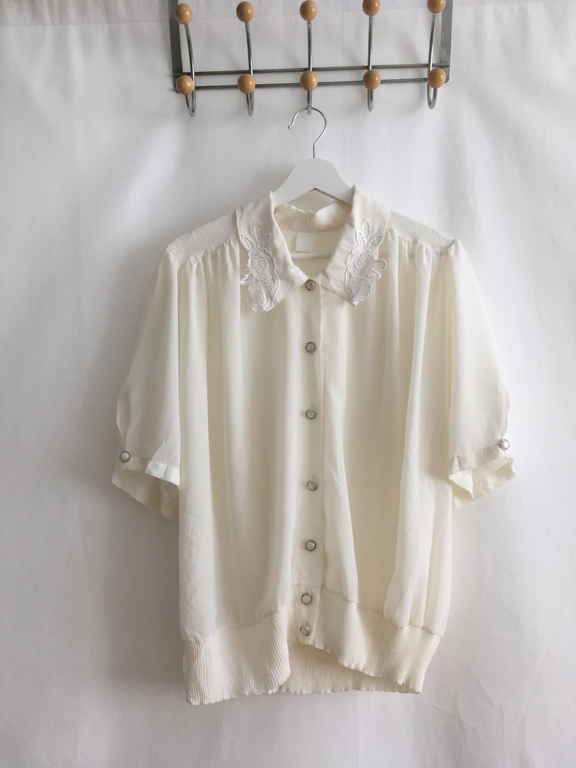Lace collar shirt (Europe) 상품이미지4