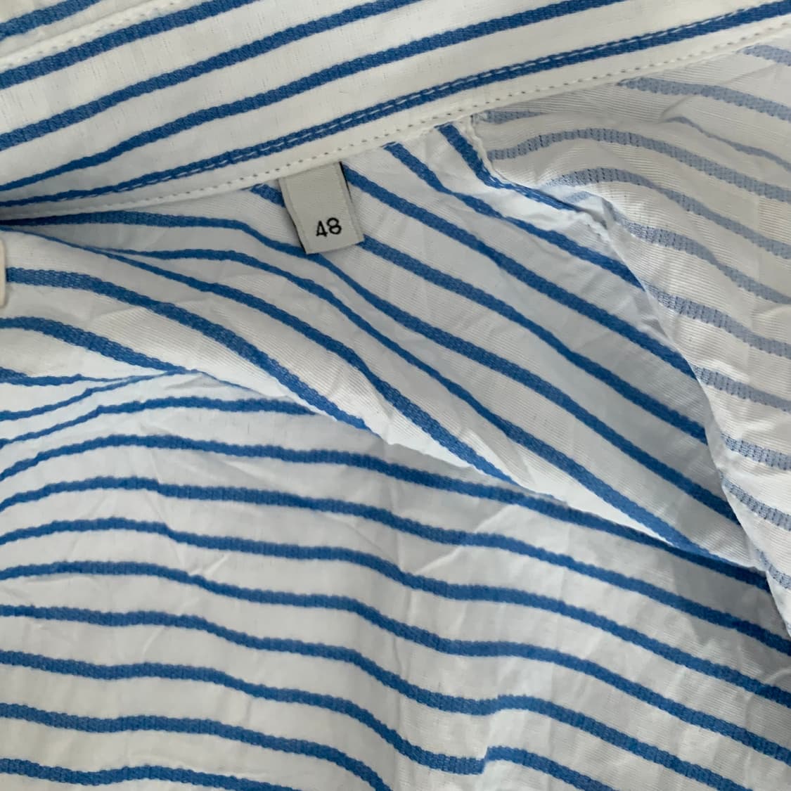 아워레가시 버로우드 크링클 셔츠 48사이즈 상품이미지5