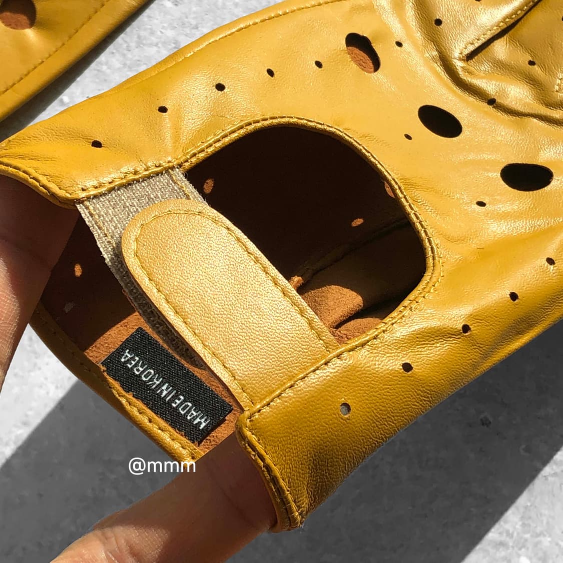 드라이빙 가죽 장갑 상품이미지6