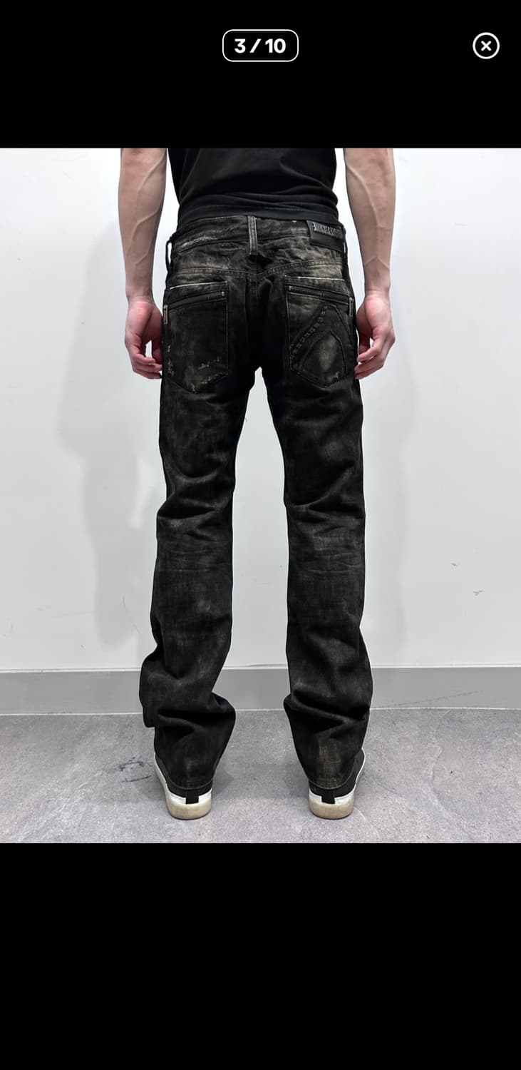 버카루 하드워싱 디스트레스드 데님 상품이미지3