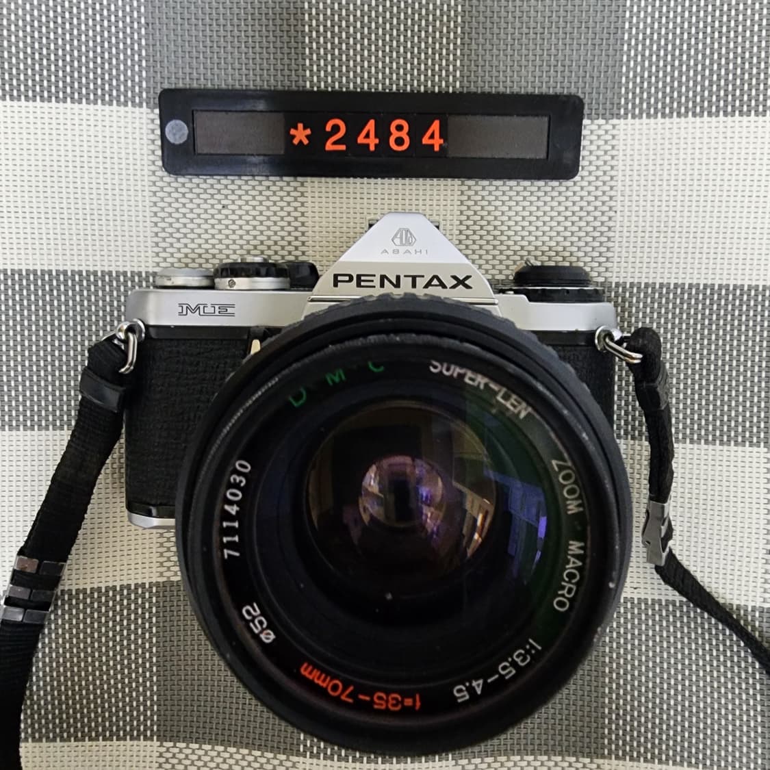 펜탁스 ME 실버바디 필름카메라 35-70mm 줌렌즈 상품이미지1