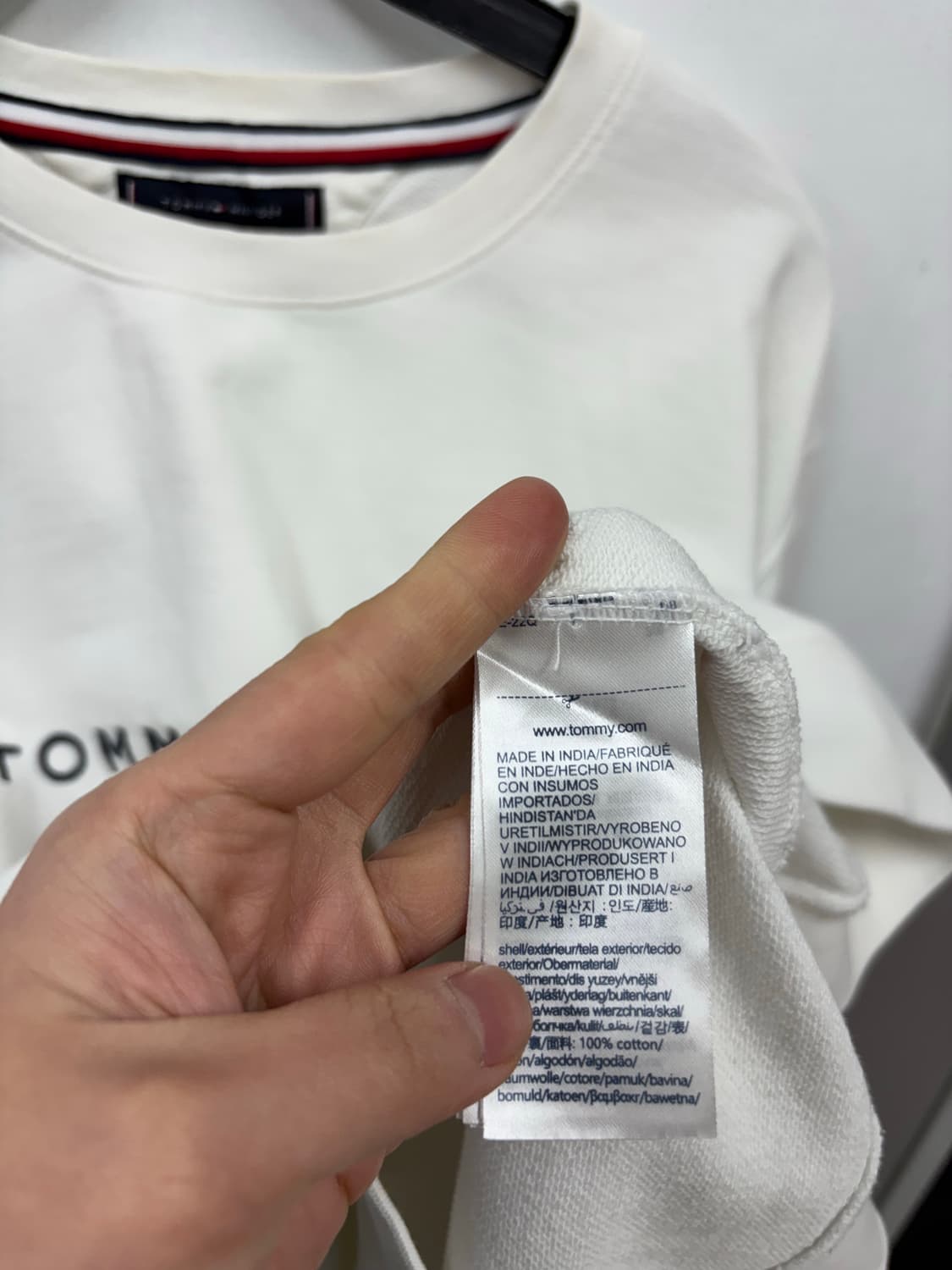 타미힐피거 맨투맨 상품이미지5