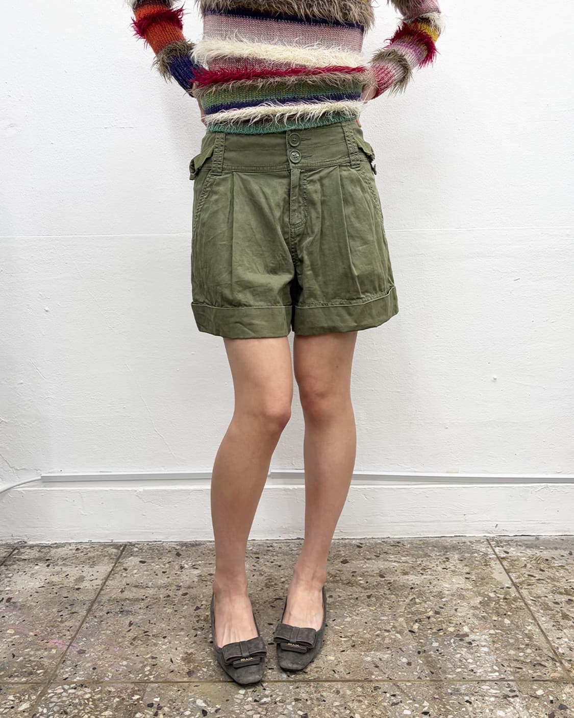 마크 제이콥스 플로럴 패턴 홀로그램 쇼츠 상품이미지1