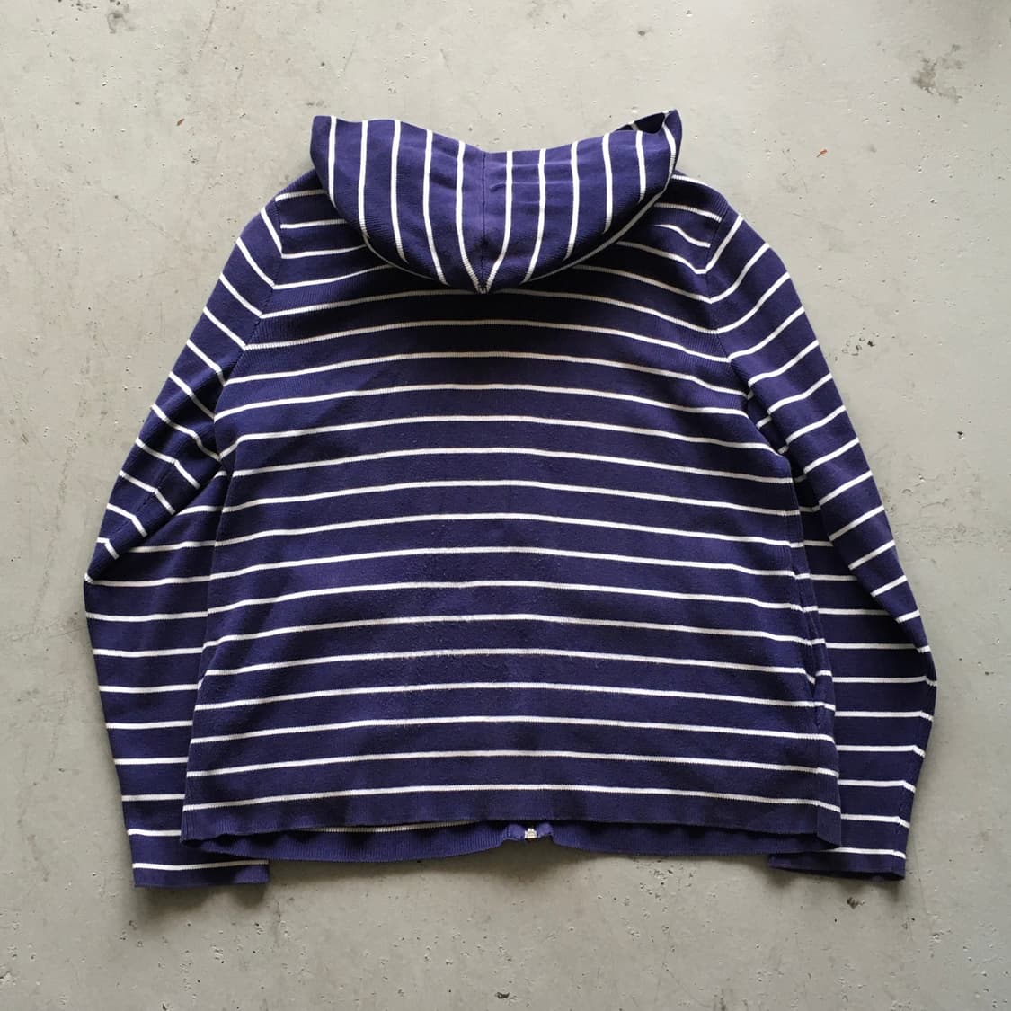 Polo Stripe Cotton Zip-Up Hoodie 상품이미지3