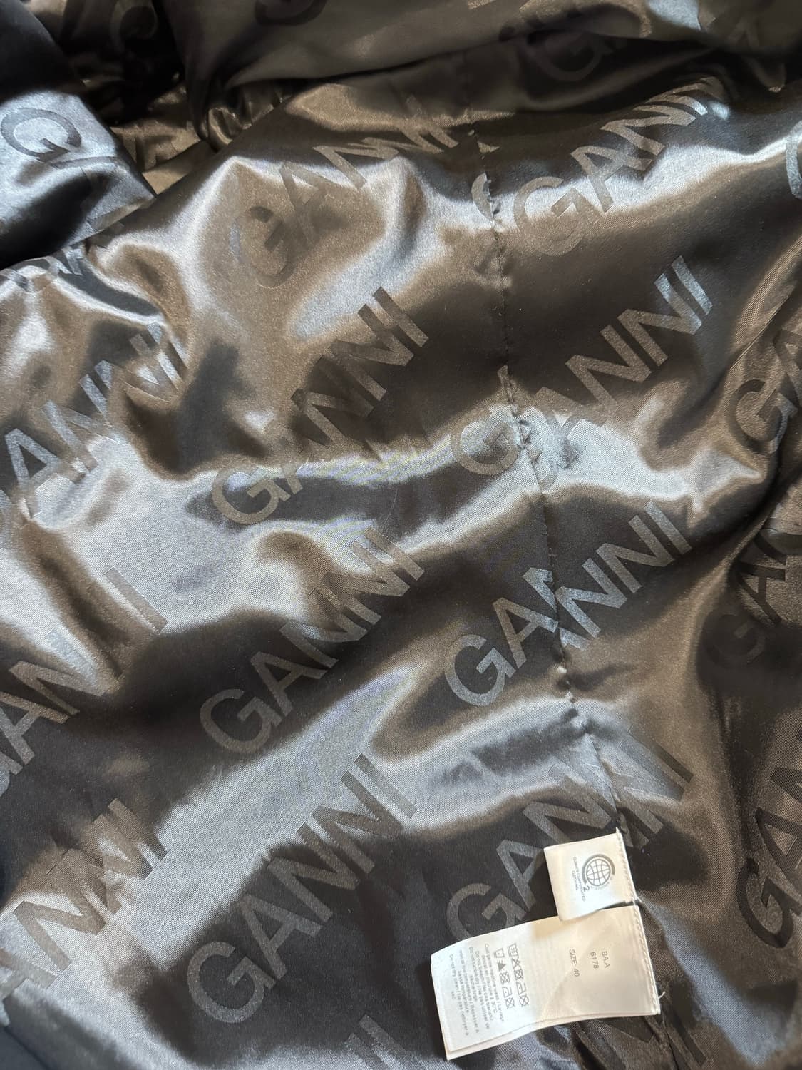 GANNI 가니 레오파드패턴 롱 자켓 상품이미지9