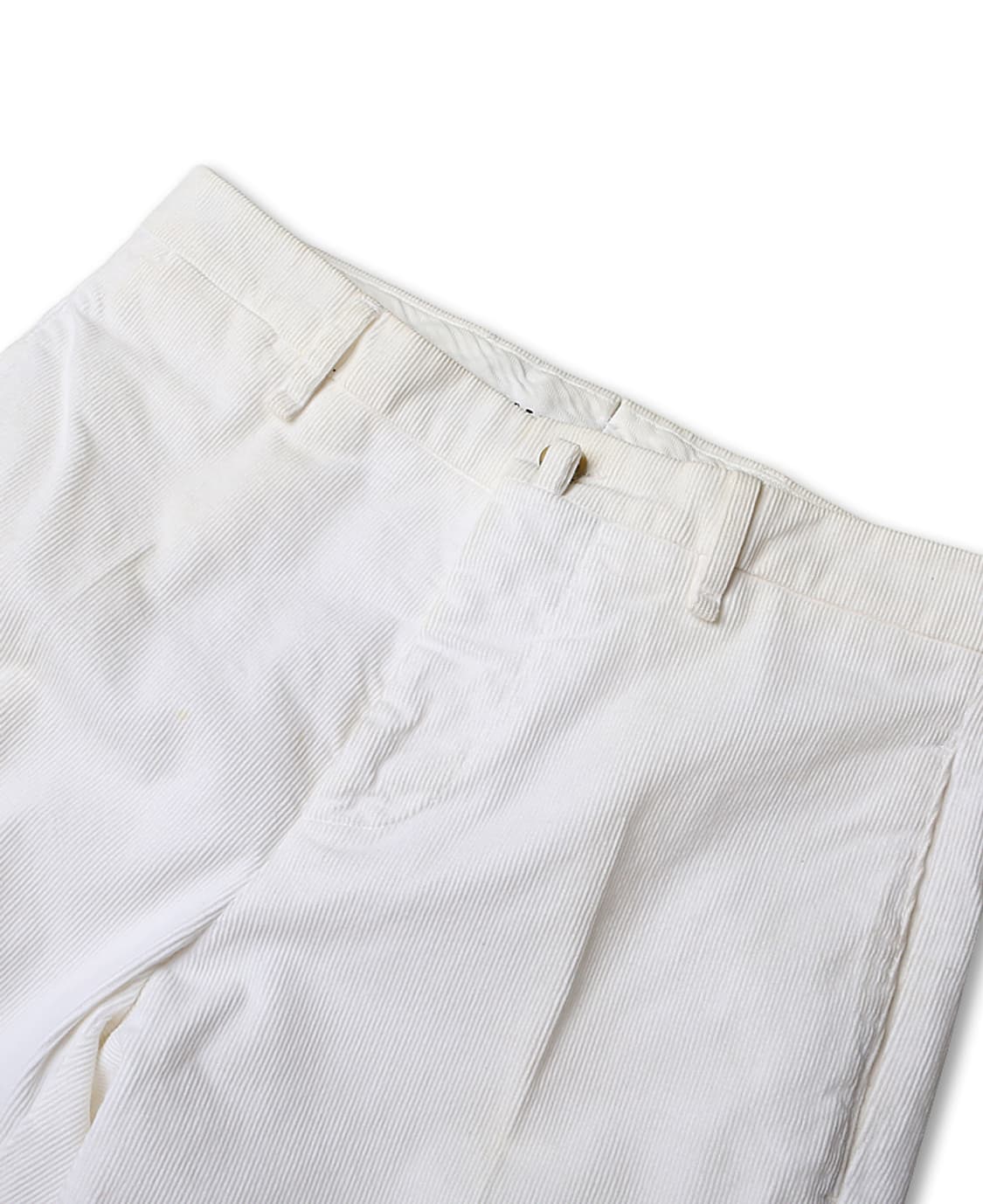 라르디니 [Lardini] 화이트 코듀로이 이태리 메이드 슬림 팬츠 상품이미지3