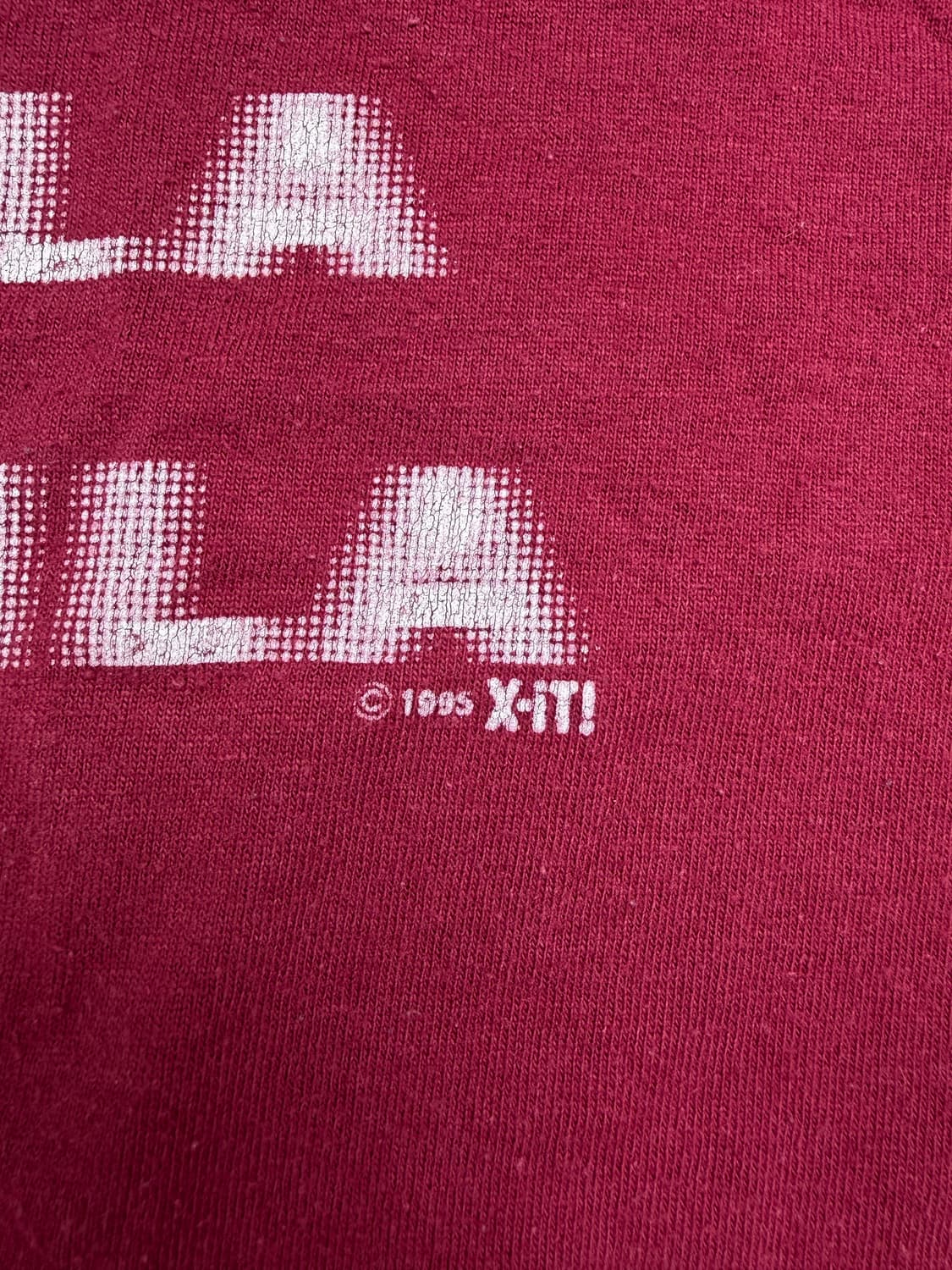 90s Tequila Tee (burgundy) 상품이미지5