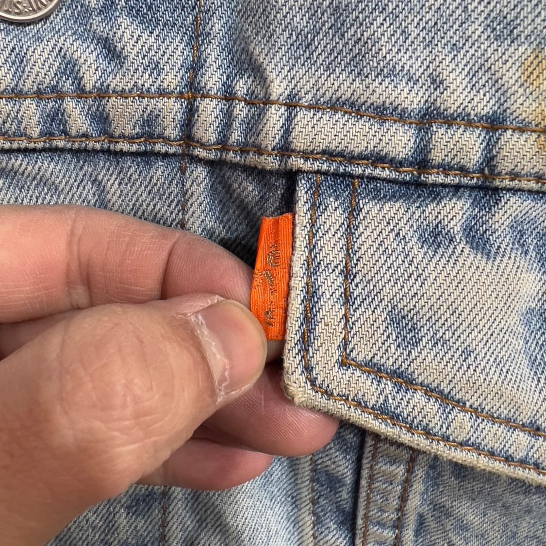 리바이스 오랜지탭 워크 데님자켓 상품이미지6
