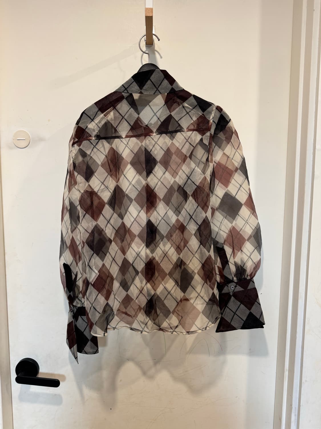 서쿠키 시스루 블라우스 상품이미지9