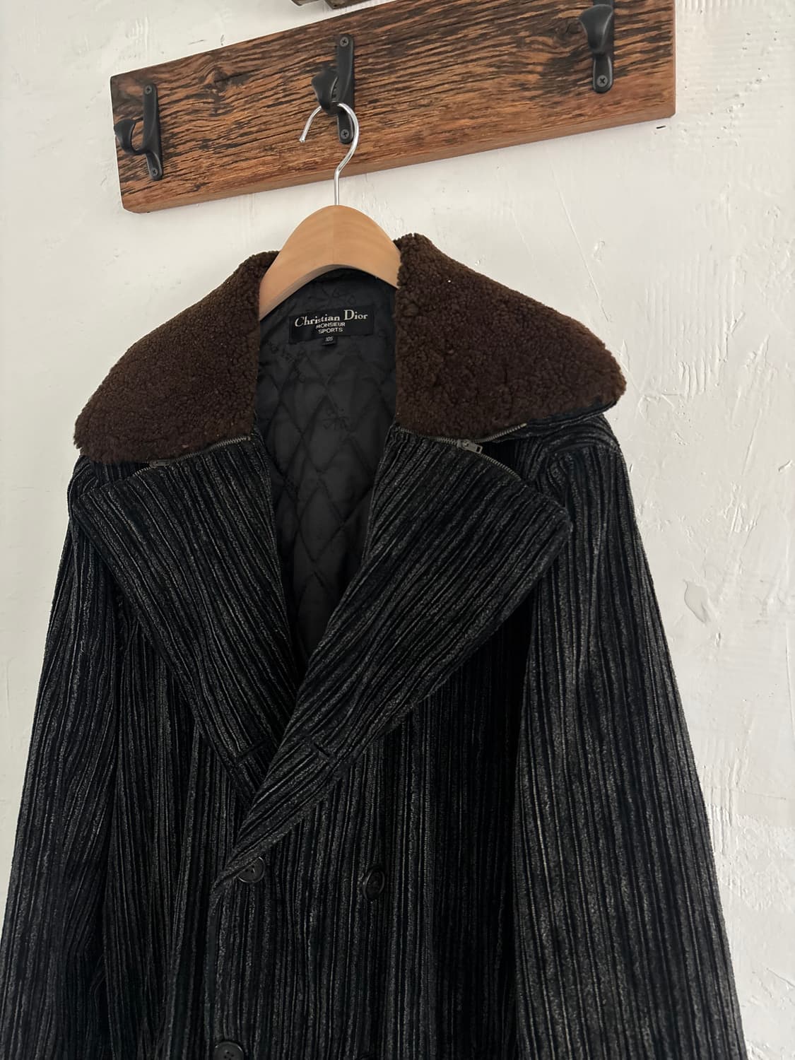  Christian Dior 90s 코듀로이 피코트 상품이미지1