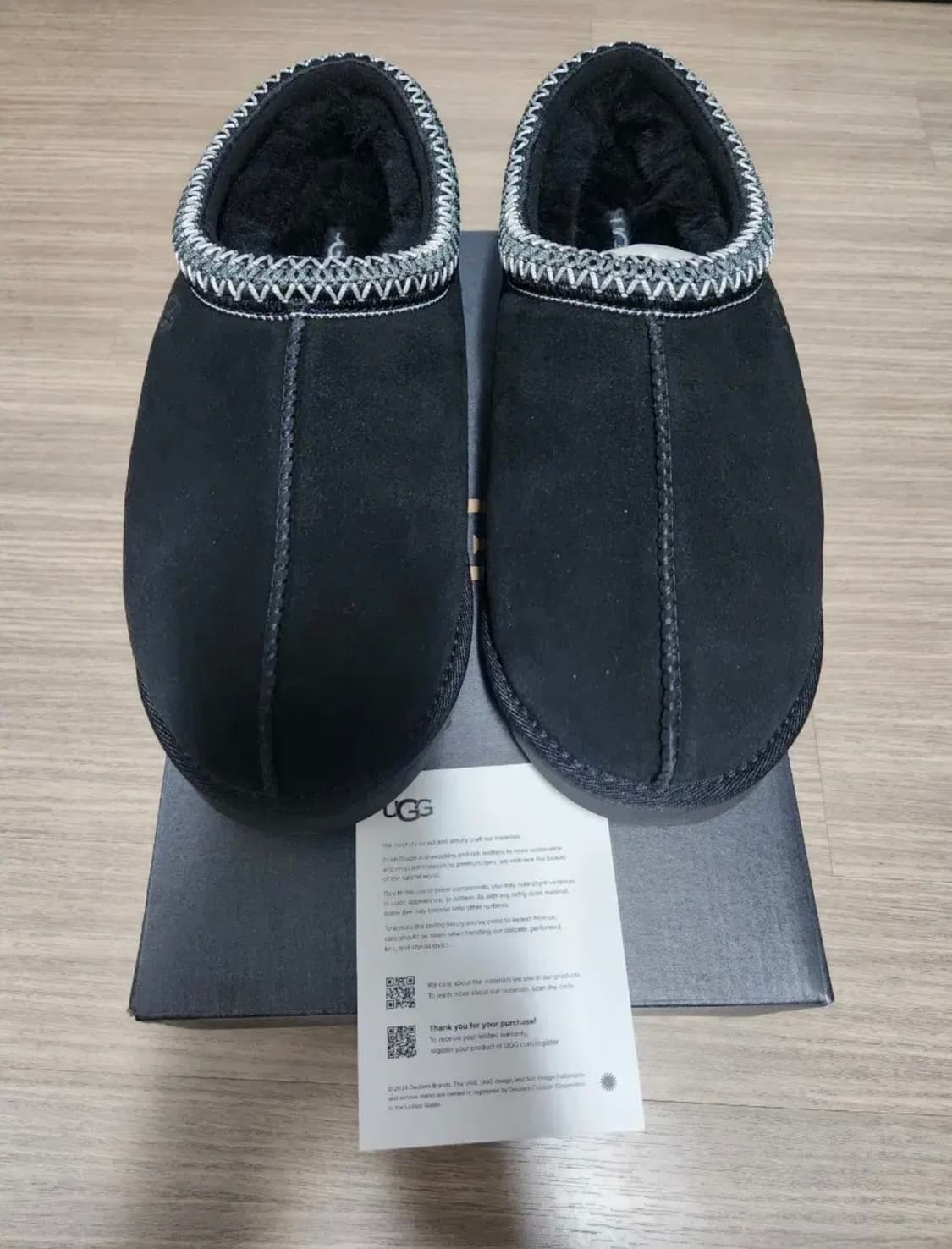 [새상품] 어그 타스만 2 블랙 270 상품이미지3