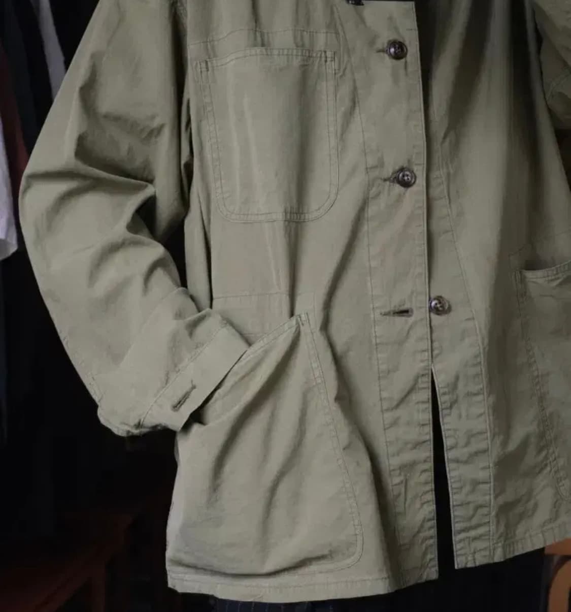 헤릴 HERILL 립스탑 P41 커버올 자켓 1사이즈 판매 상품이미지4