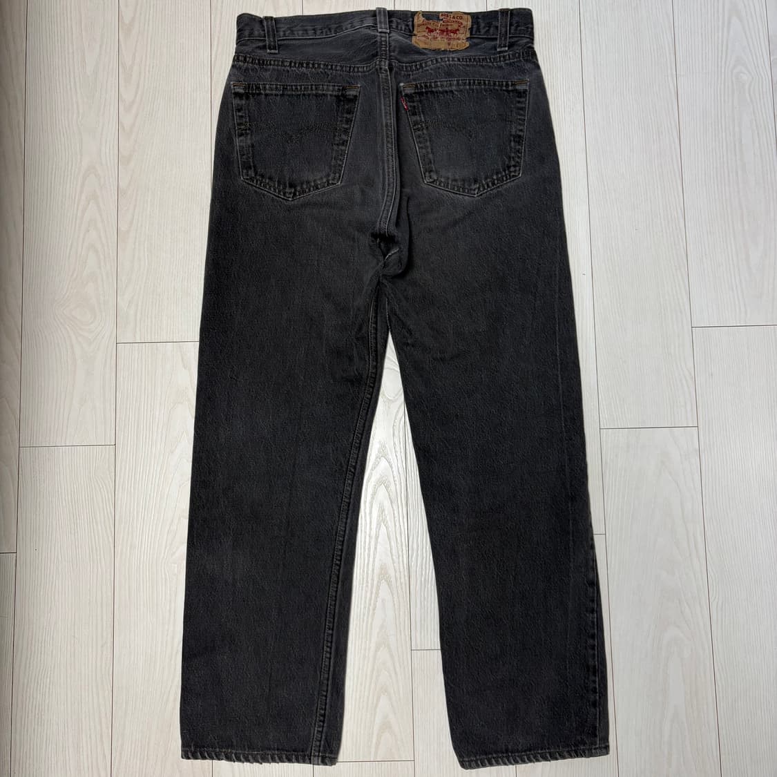[33] 90s 리바이스 501 USA 흑청데님 상품이미지5