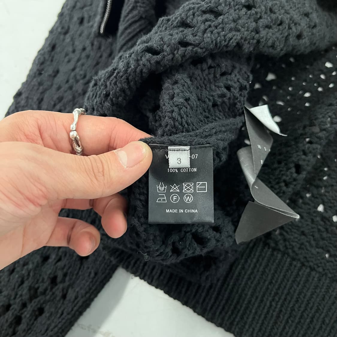 24ss 비리디안 메쉬 니트 스웨터 상품이미지5