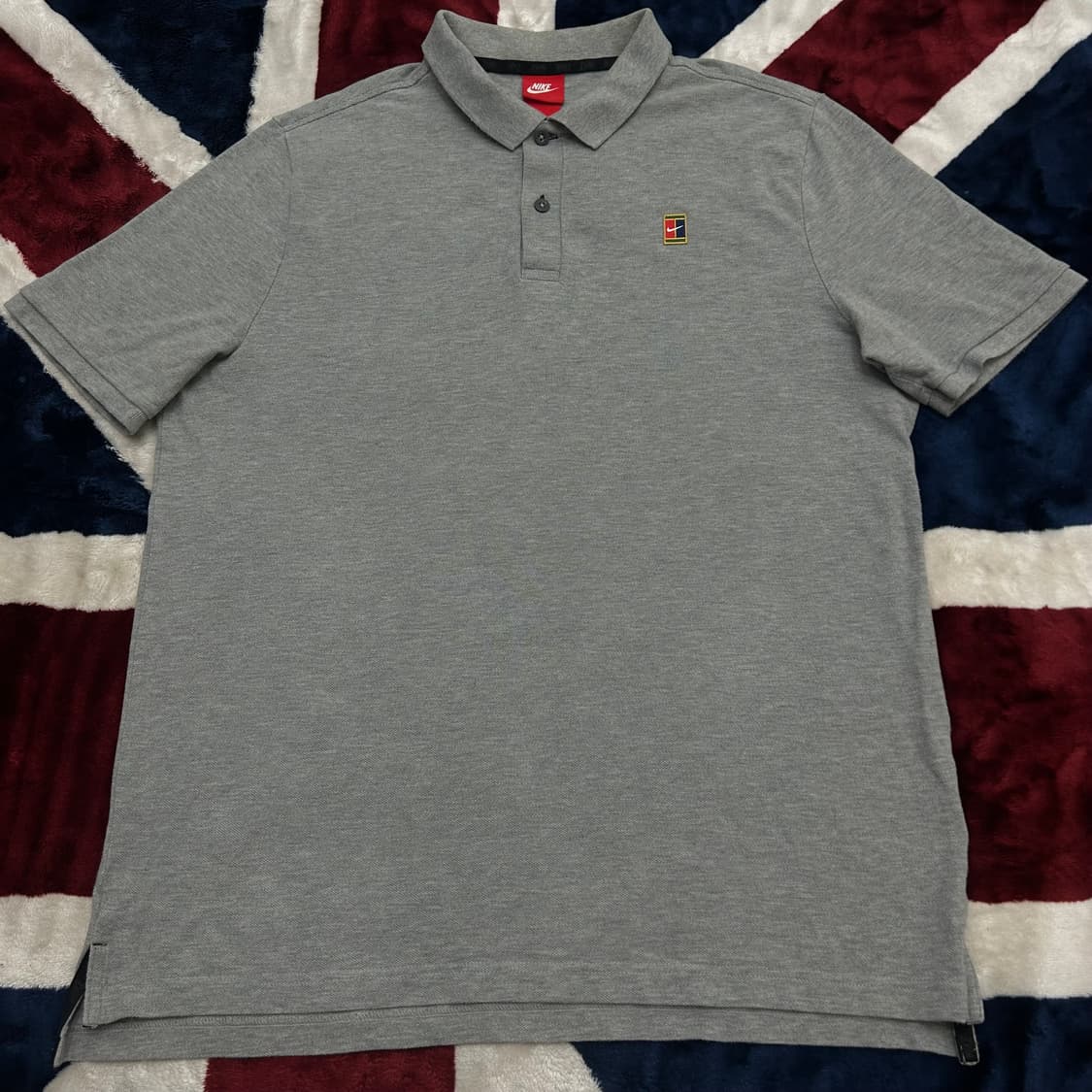 [XXL]나이키 테니스 헤리티지pk반팔/그레이 상품이미지3