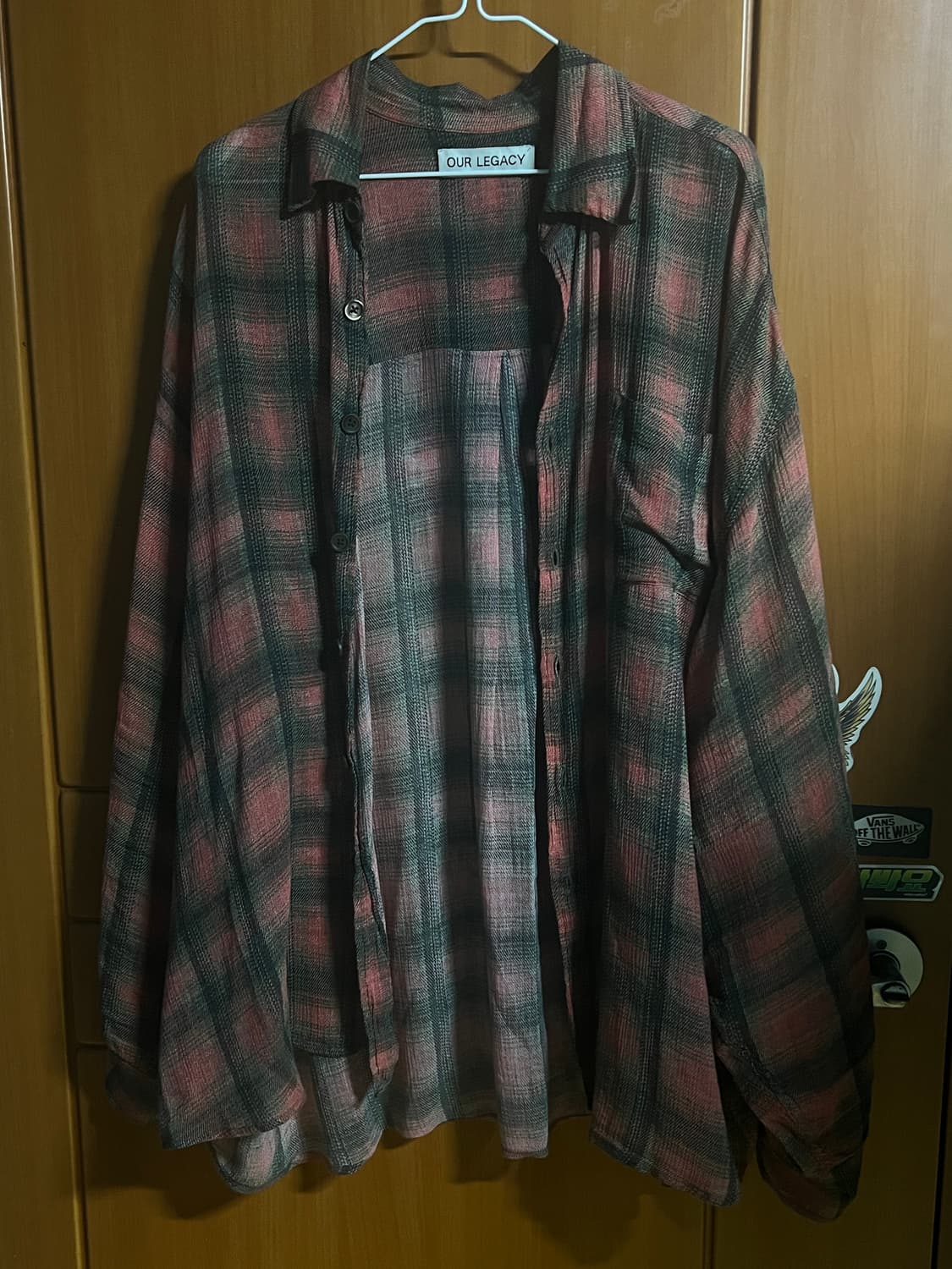 아워레가시 보로우드 셔츠 빅 럼버체크 46 상품이미지1