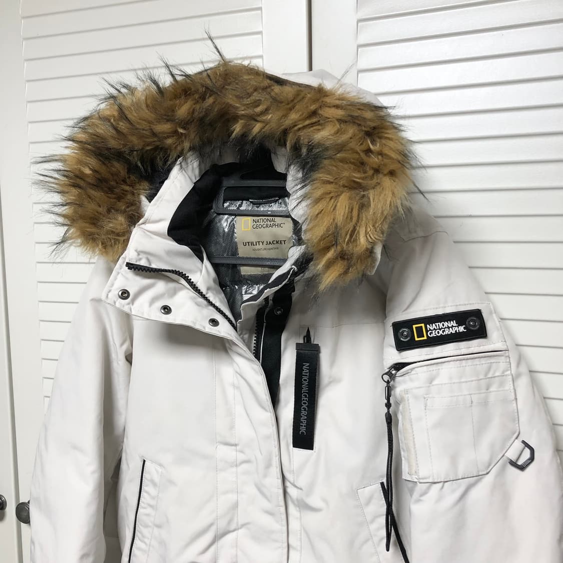 내셔널지오그래픽 패딩 자켓 남여공용 깔끔 상품이미지2