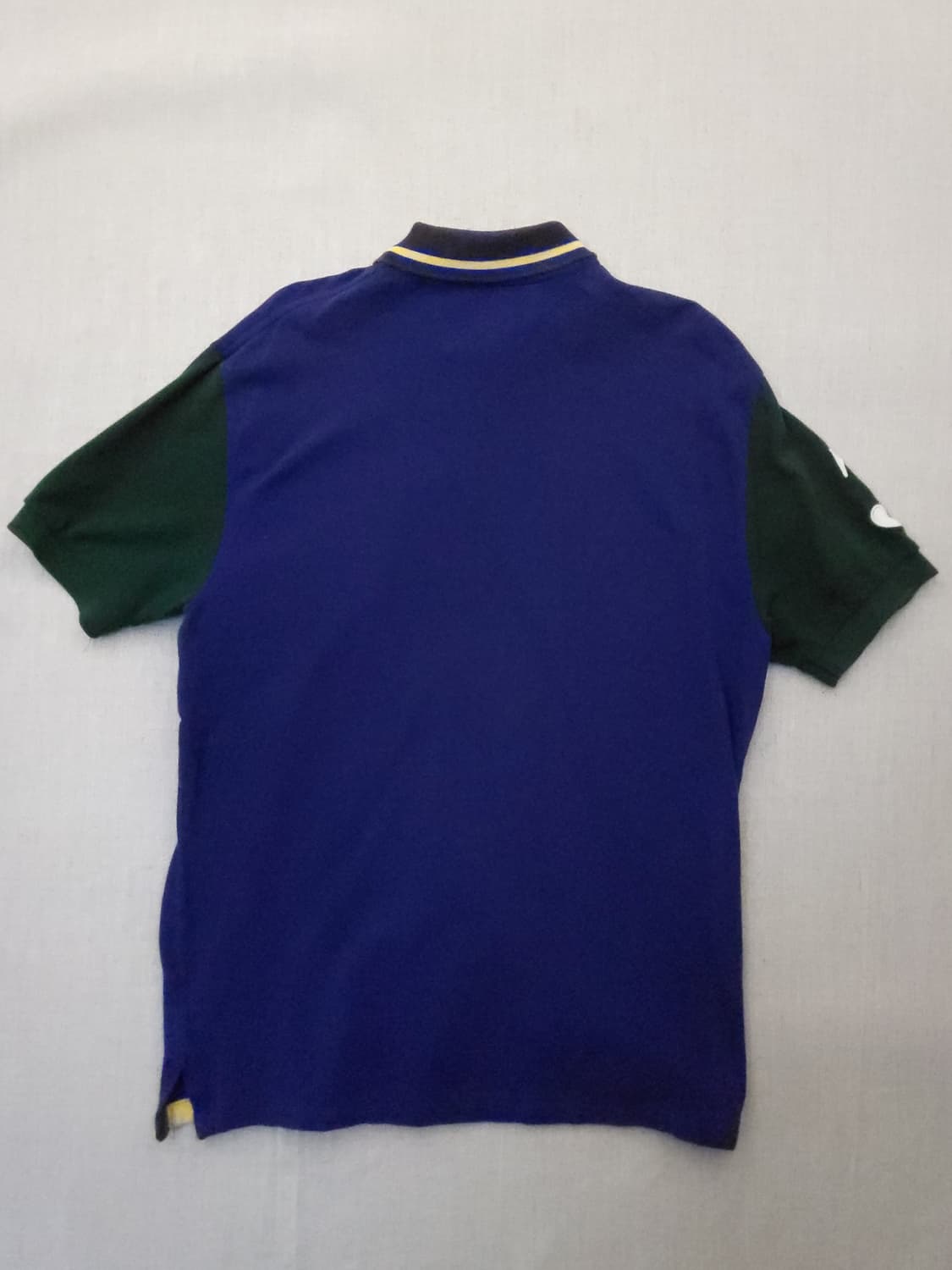 폴로 랄프로렌 컬러블럭 반팔 카라티 s 상품이미지4