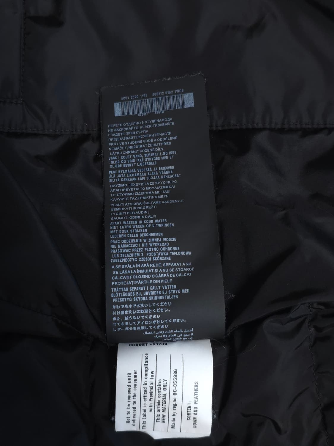 [54] 프라다 리나일론 숏패딩 블랙(SGB112) 상품이미지9