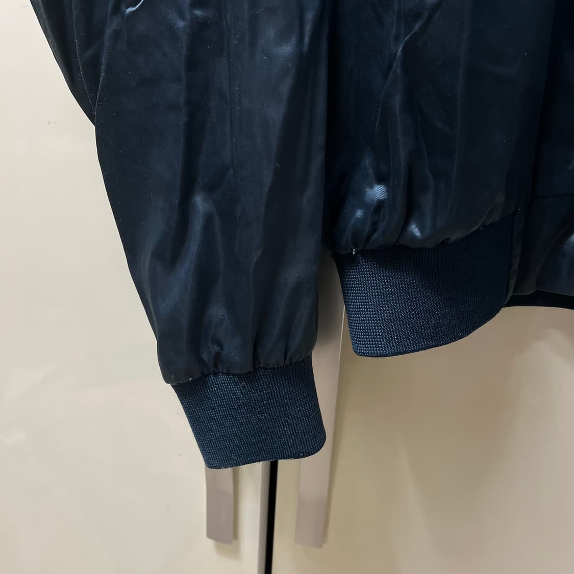 Cardinal 빈티지 나일론 사틴 바시티 자켓 S/90 상품이미지4