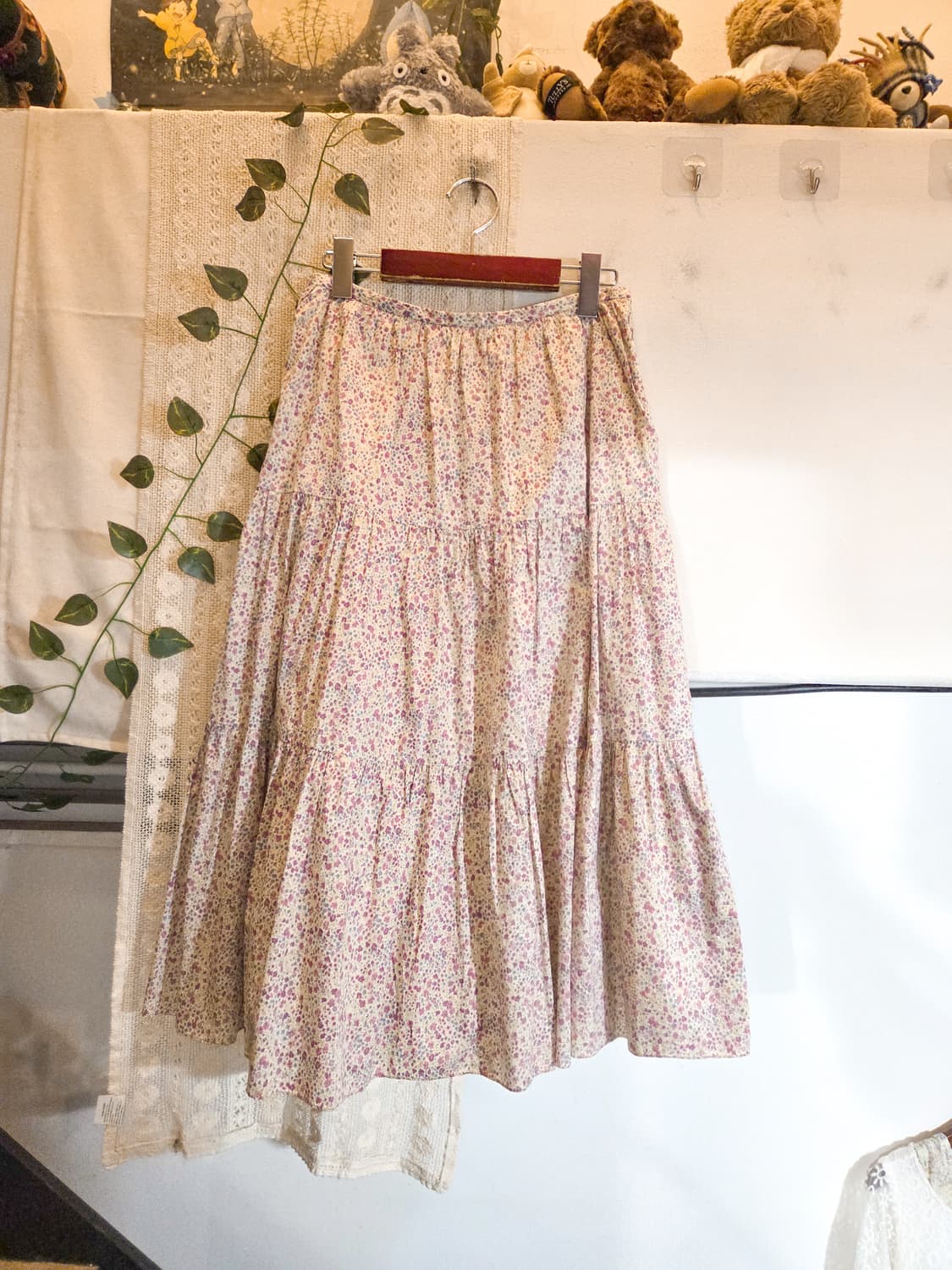 잔꽃 캉캉 롱스커트 상품이미지1