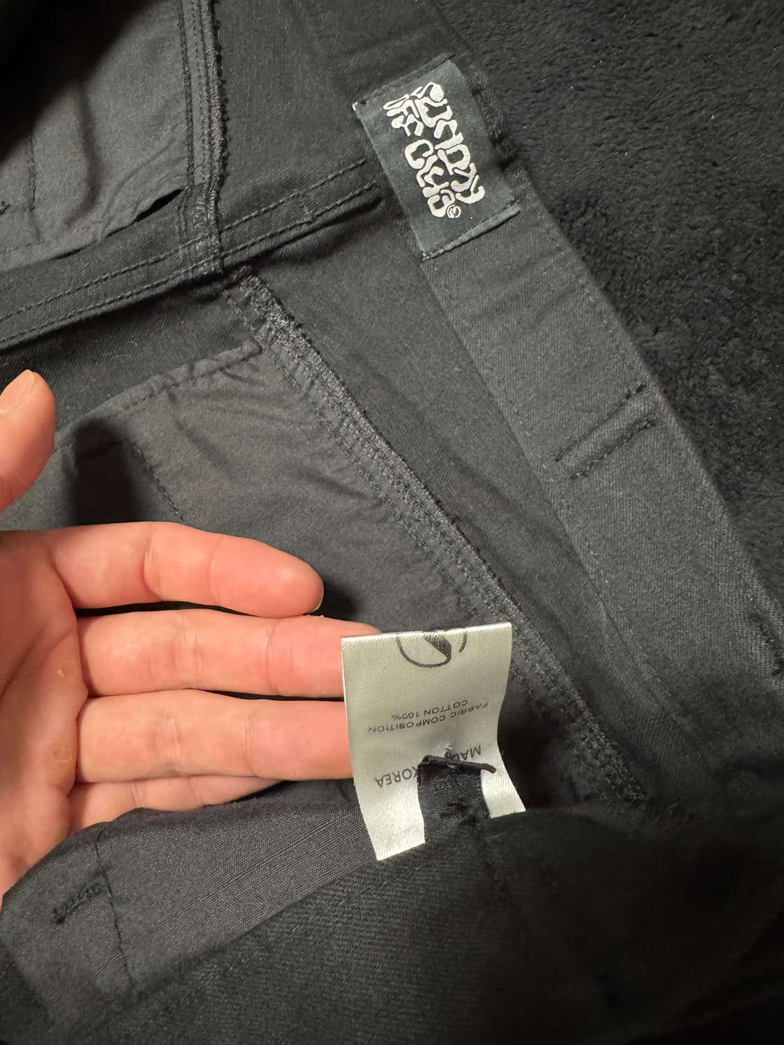 선데이 오프클럽 사이드지퍼플레어진 상품이미지4