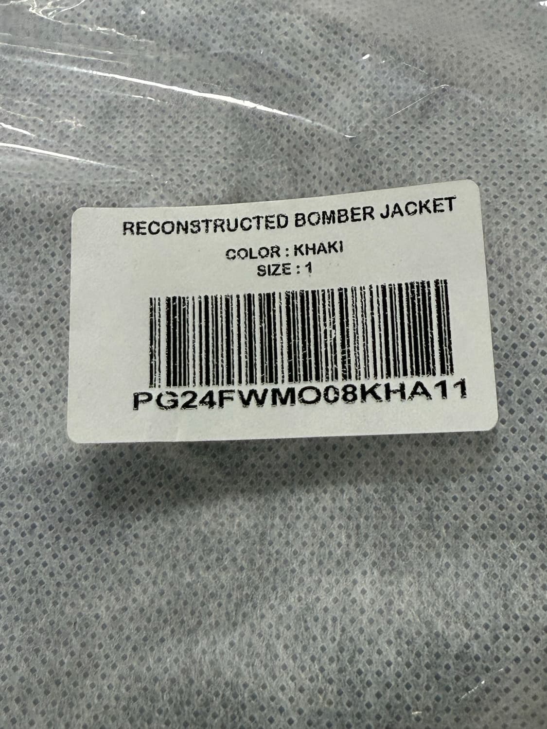 프로젝트 G/R 리컨스트럭티드 봄버 자켓 상품이미지10