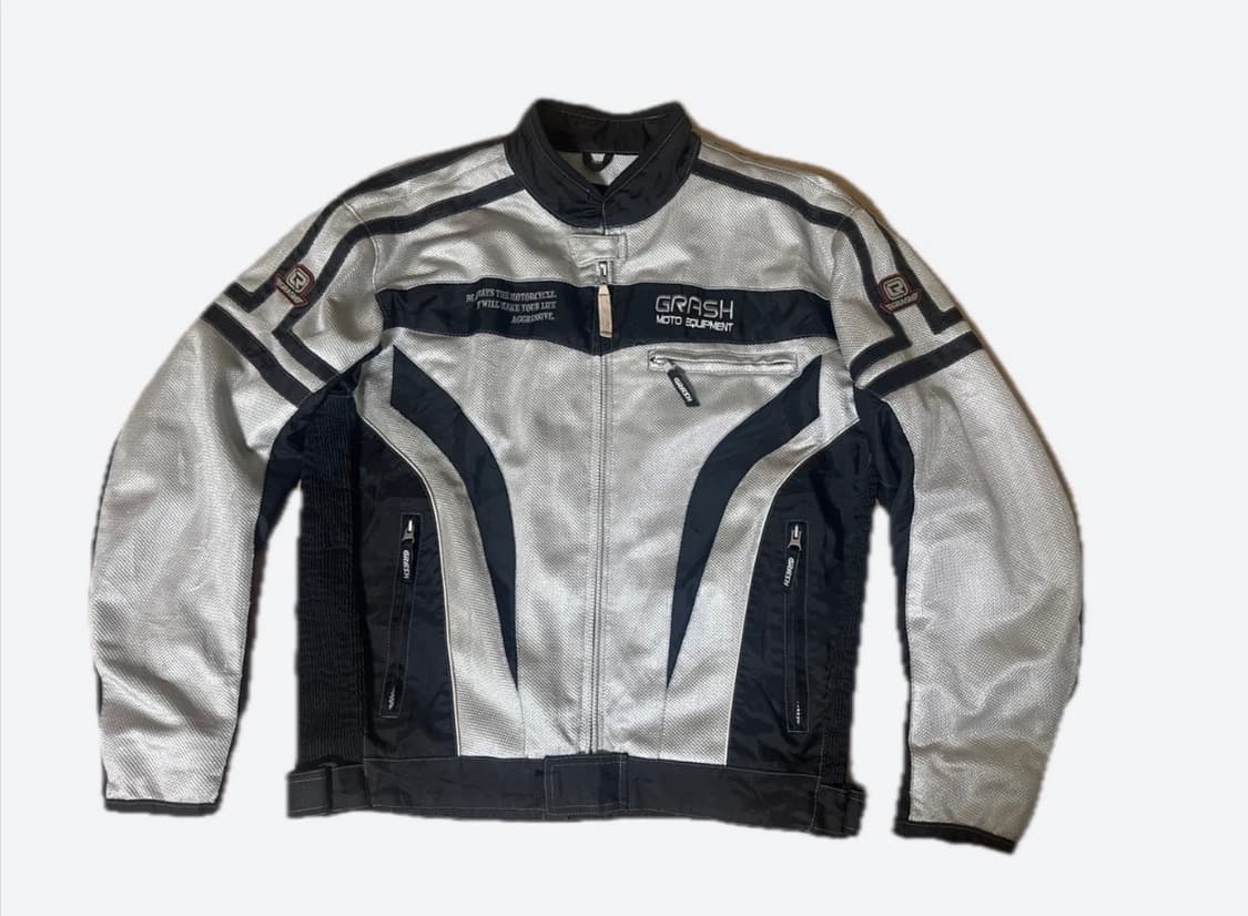 일본)GRASH 바이커 자켓 LL 상품이미지1