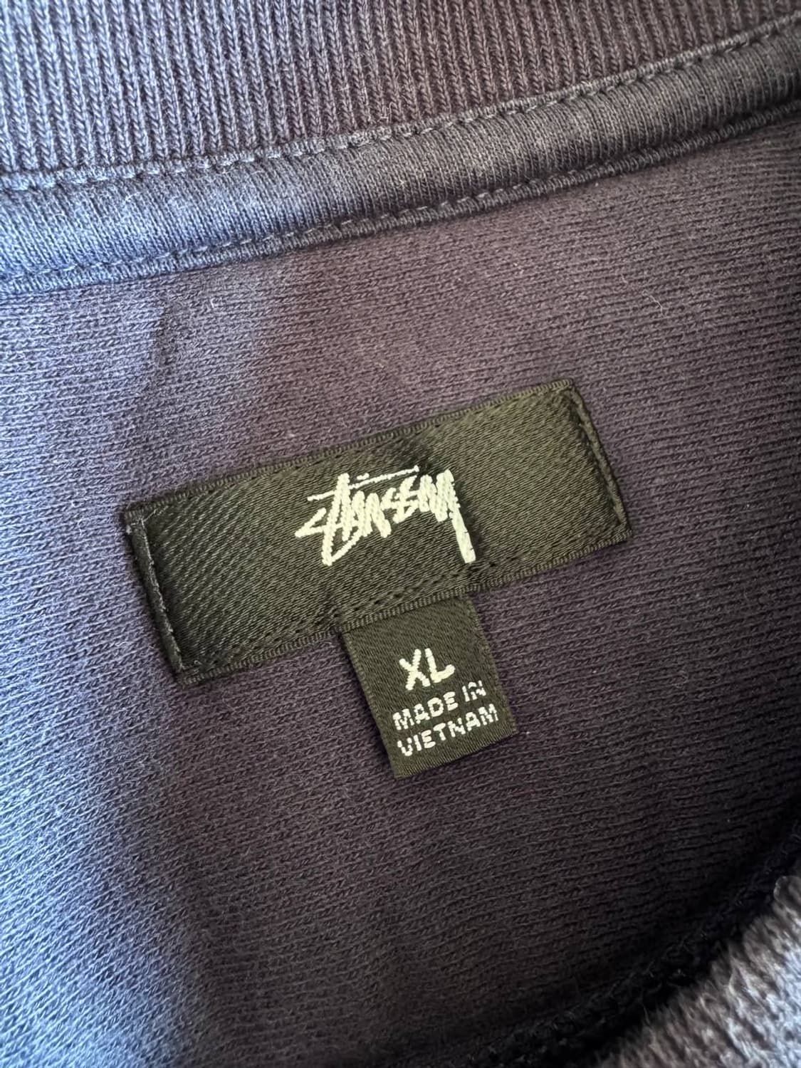 Stussy swirl ‘S’ logo heavy sweatshirts 상품이미지4