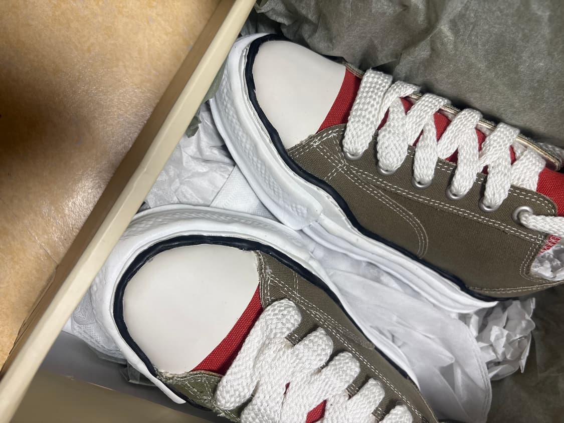 나이젤 카본 미하라 야스히로 오렌지 그린 로우 og 상품이미지4