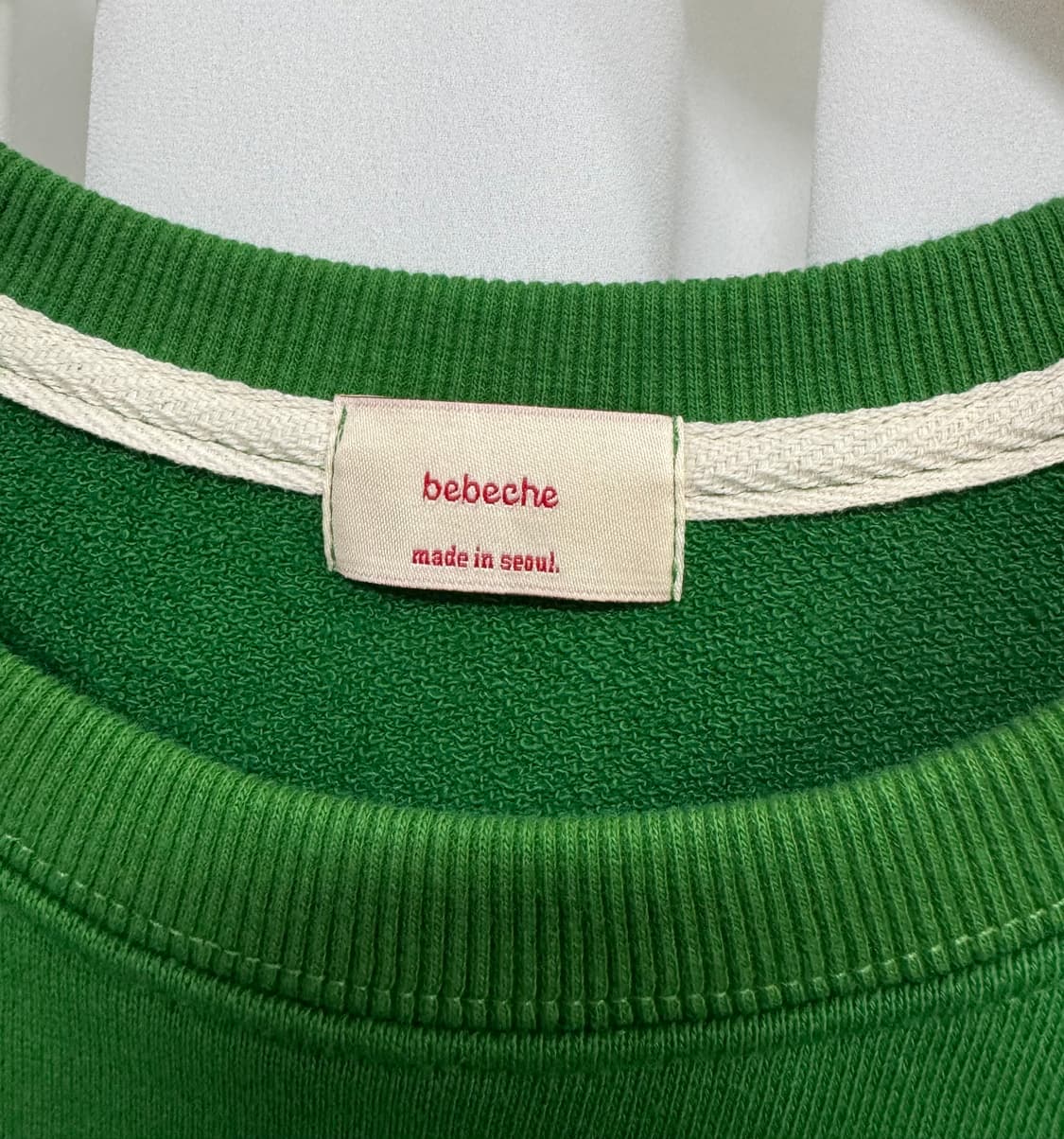 [새상품] 베베체 그린 맨투맨 상품이미지8