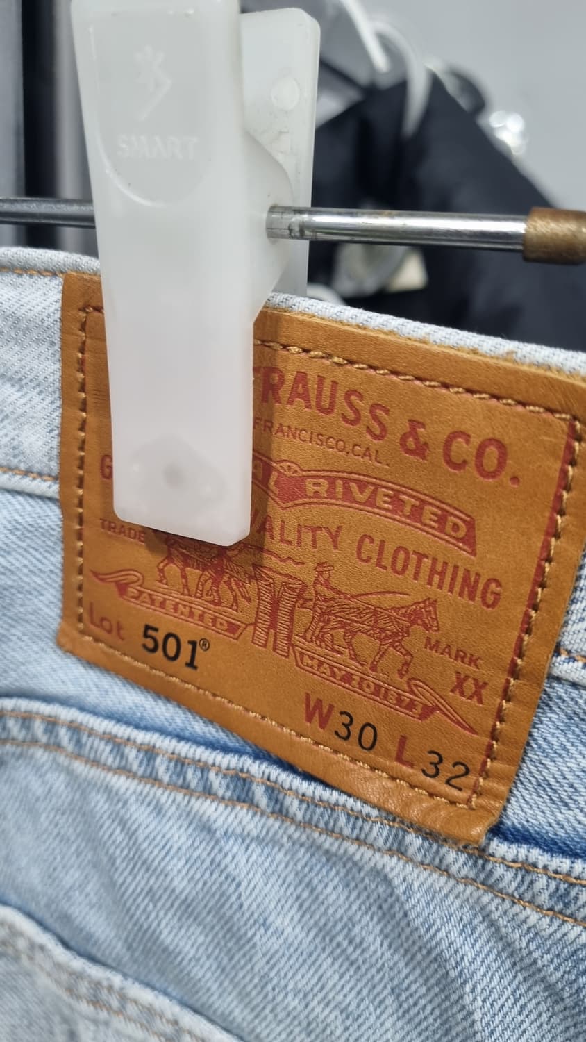 리바이스 프리미엄  501 연청바지 리버스데님 30~31 상품이미지4